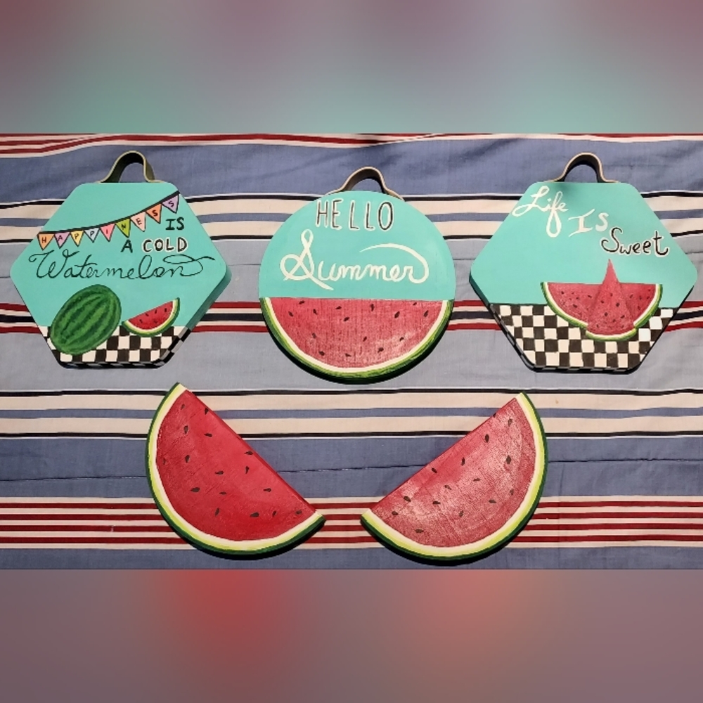 Super Cute Watermelon Summer Kichen Decor